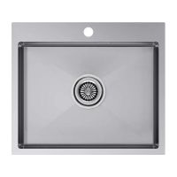 Мойка Paulmark Kroner 59 PM215951-BS, брашированная нерж. сталь