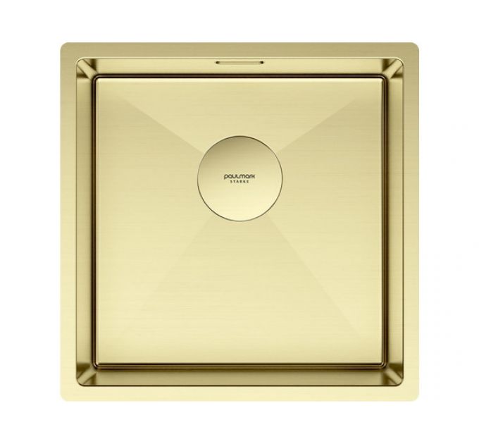 Мойка Paulmark Next 44 uni PM214444-LG, светлое золото