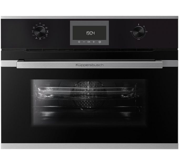 Духовой шкаф Kuppersbusch CBM 6330.0 S1 компактный с СВЧ