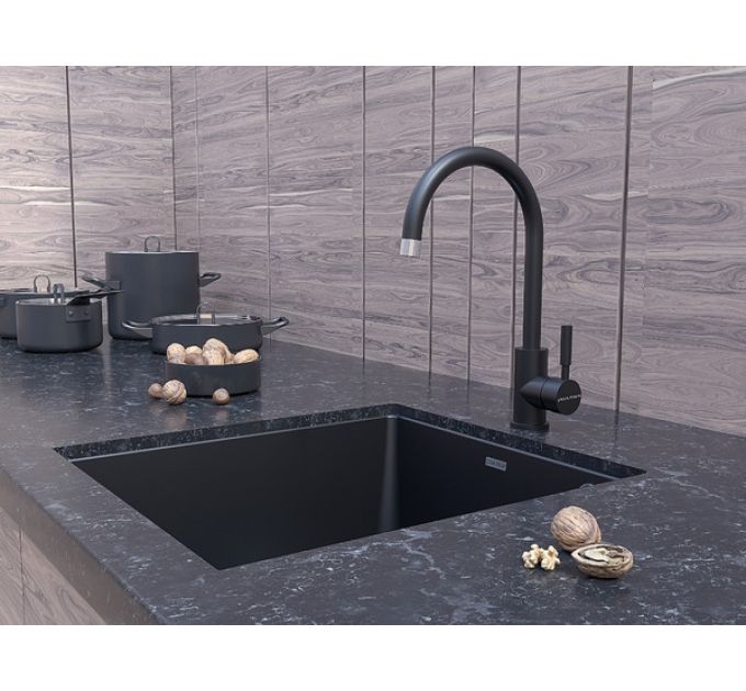 Смеситель Paulmark Holstein Ho212063-AN (401), антрацит