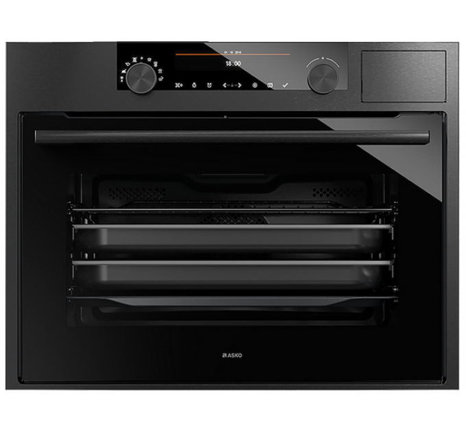 Духовой шкаф ASKO OCS8487B компактный с паром