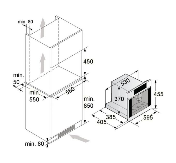 Кофемашина ASKO CM8478G встраиваемая