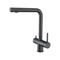 Смеситель Kuchenstern FOKUS-FS вороненая сталь