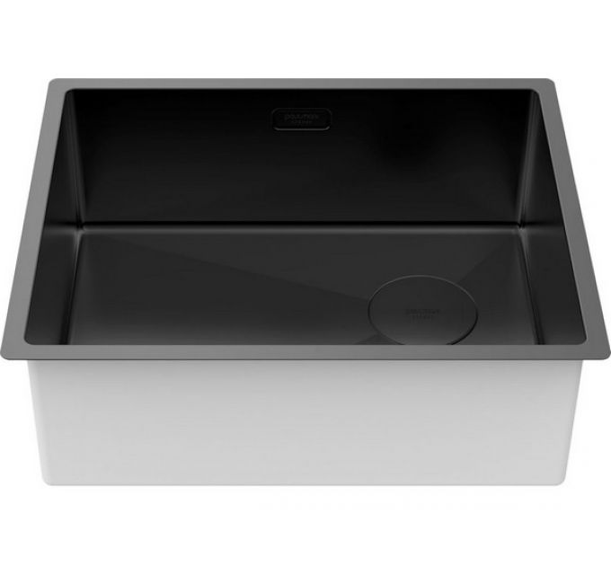 Мойка Paulmark Next-skew 54 uni PM885444-MBN, матовый черный