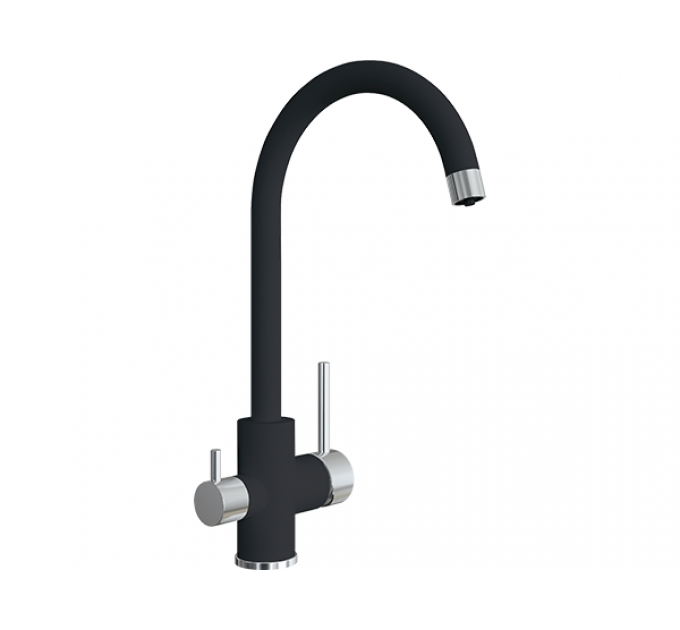 Смеситель Florentina Клио нуар классик