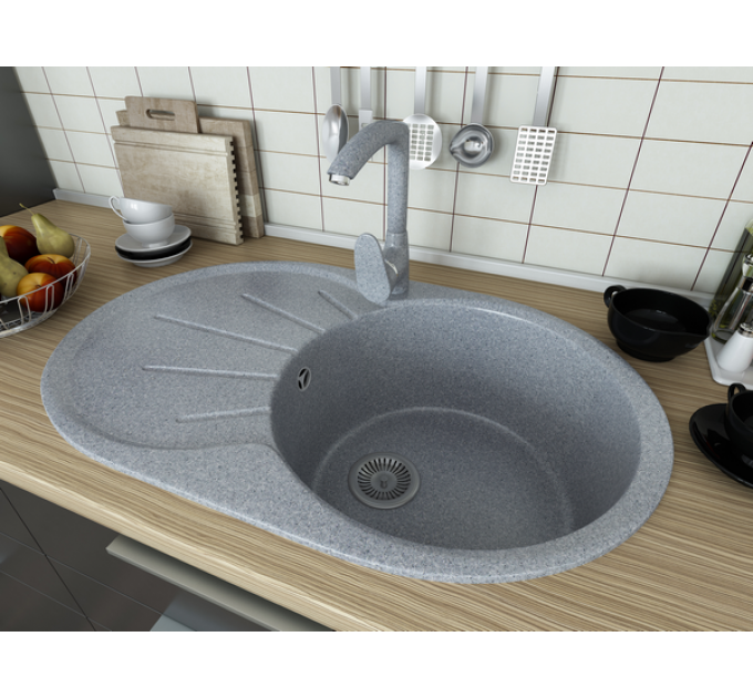 Мойка Gamma Stone GS-5 темно-серый 309