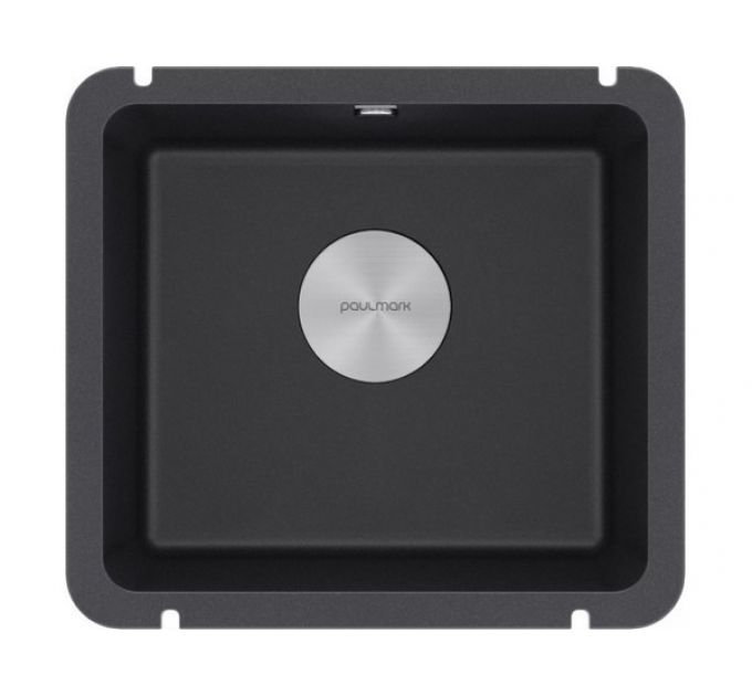 Мойка Paulmark Unter 50 PM204543-BL, черный гранит
