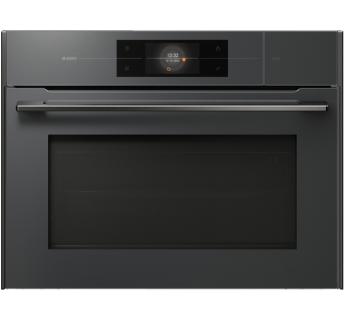 Духовой шкаф ASKO OCSM8478GG компактный с паром и СВЧ