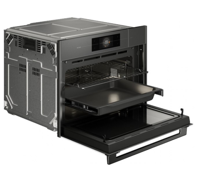 Духовой шкаф ASKO OCSM8478GG компактный с паром и СВЧ