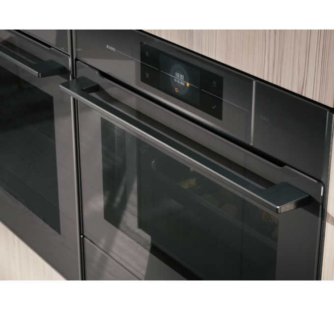 Духовой шкаф ASKO OCSM8478GG компактный с паром и СВЧ