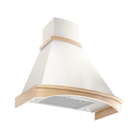 Вытяжка Elikor Ротонда 90П-1000-П3Д бежевый/дуб неокр