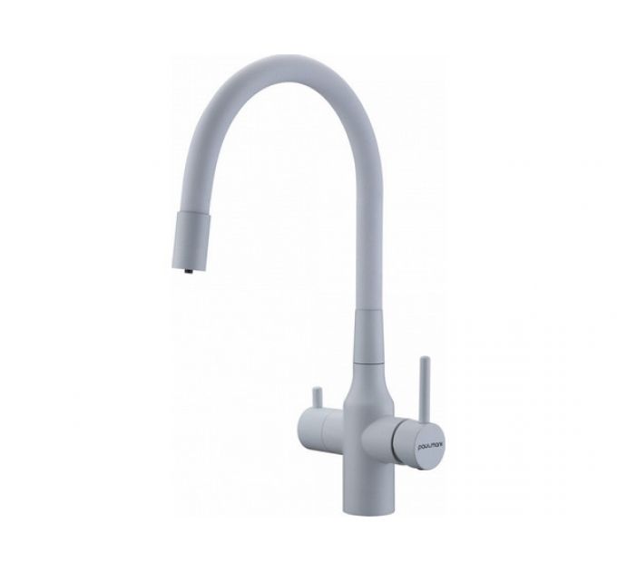 Смеситель Paulmark Salix Sa213419-WH (431), белый матовый