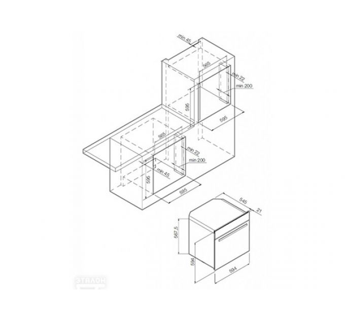 Духовой шкаф GRAUDE BM 60.3 E