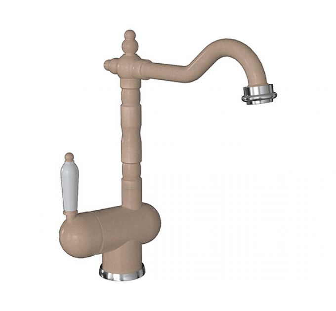 Смеситель Florentina Ода бежевый