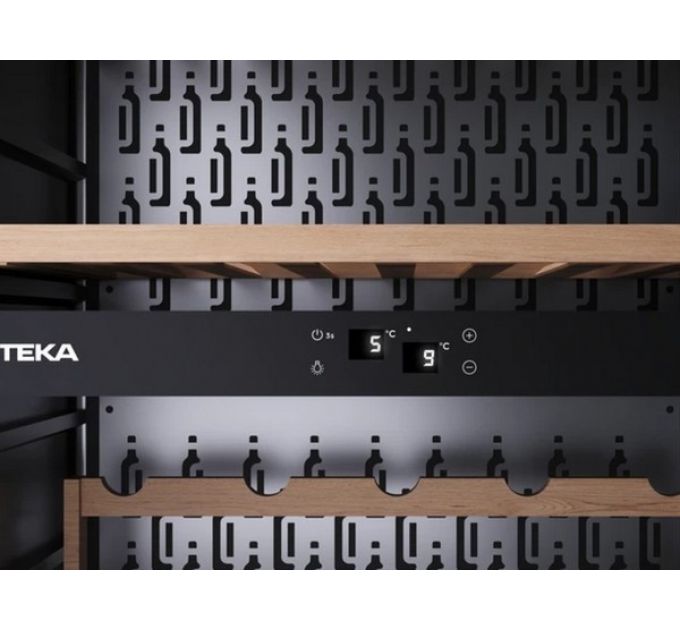 Винный шкаф TEKA RVI 30097 BLACK GLASS (113600012) встраиваемый