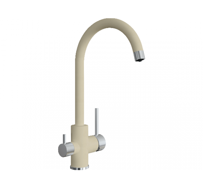 Смеситель Florentina Клио бежевый