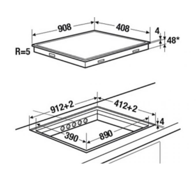Варочная панель Kuppersbusch KI 9800.0 SR индукционная