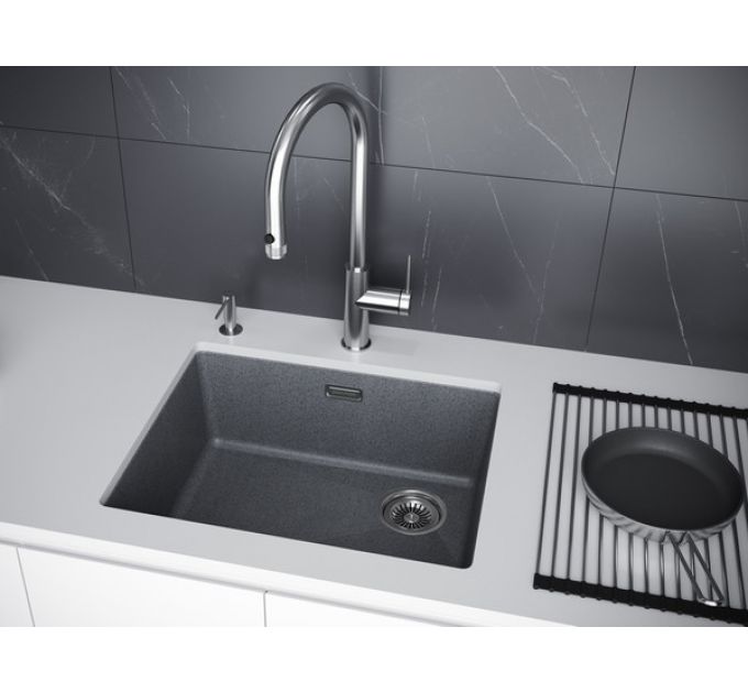 Мойка Paulmark Lumi 55uni-skew LU55SK-DG, графит