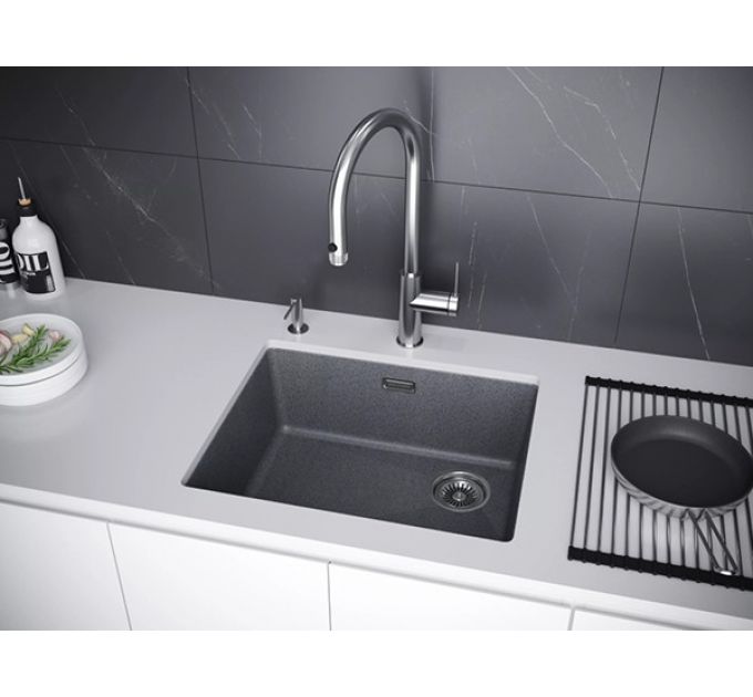 Мойка Paulmark Lumi 55uni-skew LU55SK-DG, графит