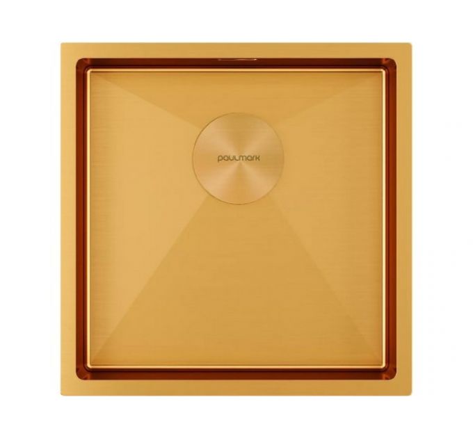 Мойка Paulmark Next 44 uni PM214444-BG, брашированное золото