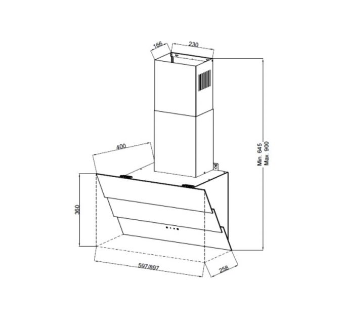 Вытяжка Kuppersberg F 605 B