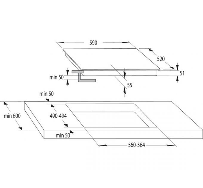 Варочная панель Gorenje ECT63ASC электрическая