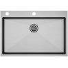 Мойка Paulmark Kroner-edge 75 PM777551-BS, брашированная нерж. сталь