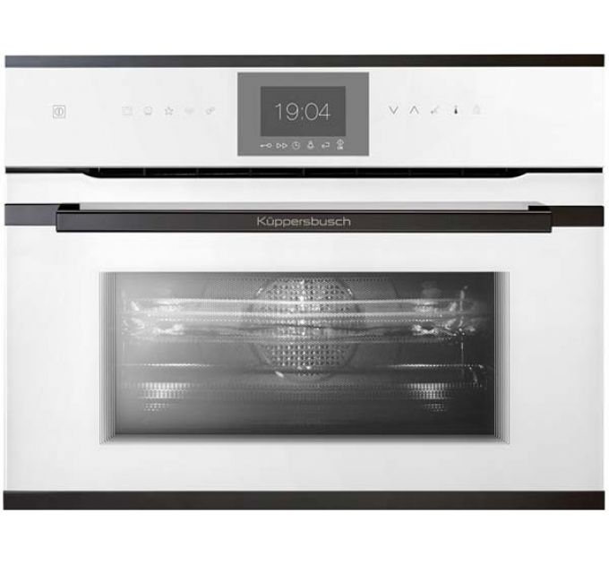 Духовой шкаф Kuppersbusch CBM 6550.0 W2 компактный с СВЧ