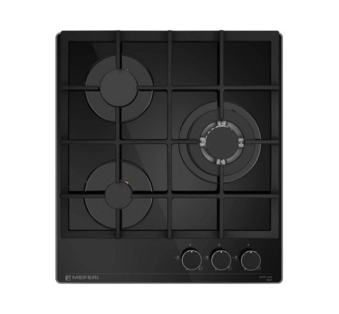Варочная панель MEFERI MGH453BK GLASS POWER газовая