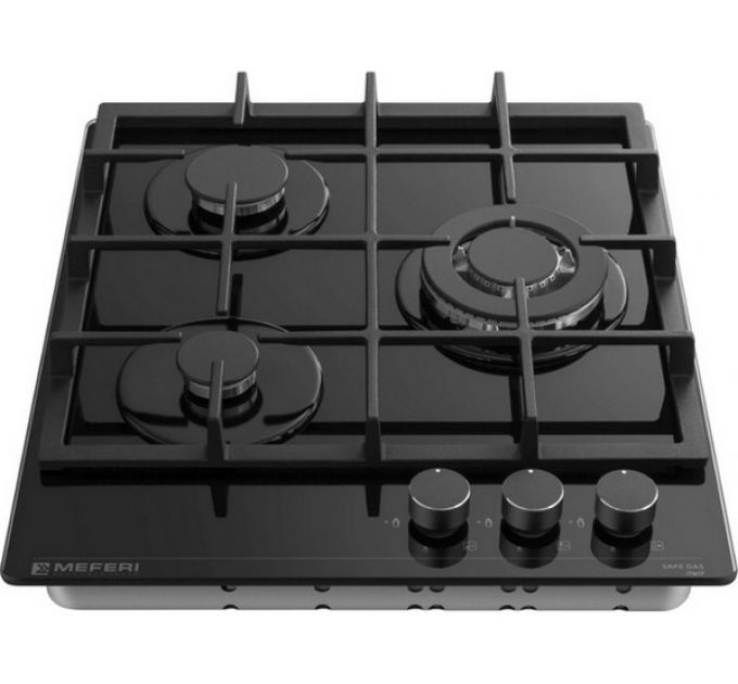 Варочная панель MEFERI MGH453BK GLASS POWER газовая