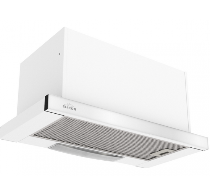 Вытяжка Elikor Интегра GLASS 60П-650-В2Л белый/стекло белое