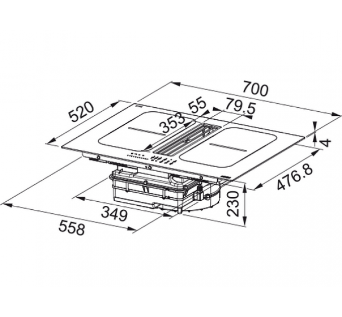 Варочная панель Franke FSM 7081R HI (340.0705.338) индукционная