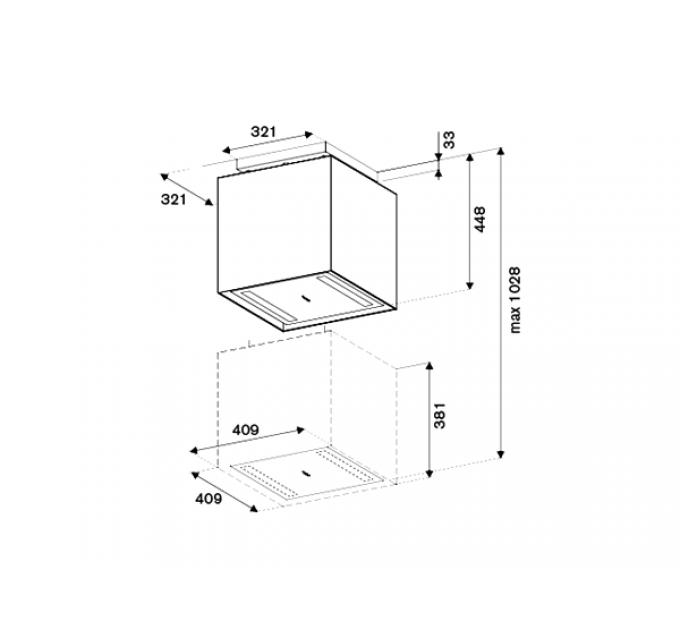 Вытяжка Bertazzoni KUD40PRO1XA