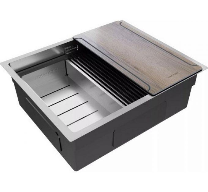 Мойка Paulmark Next-multi sink 54 uni PM785445-BS, брашированная нерж. сталь