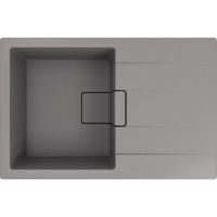 Мойка Florentina Ривьера 780 серый шелк