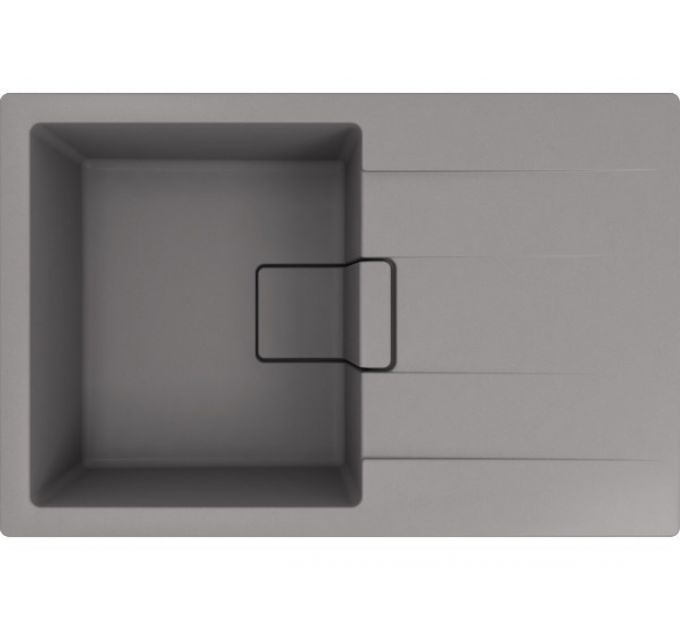 Мойка Florentina Ривьера 780 серый шелк