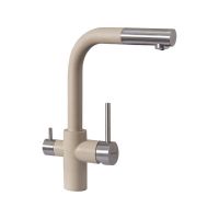 Смеситель Florentina Кристалл шампань