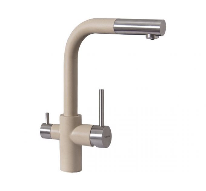 Смеситель Florentina Кристалл шампань