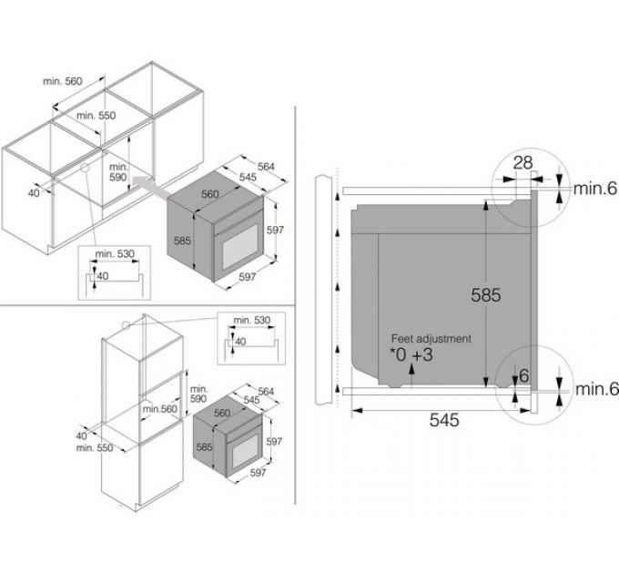 Духовой шкаф ASKO OCS66BSH с паром