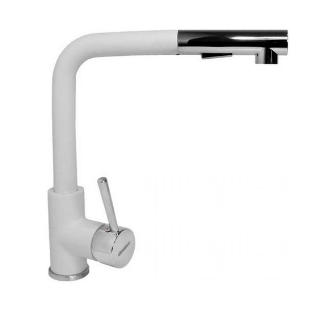 Смеситель Longran Impact с выдв. лейкой LM2182 - 07 Alpina