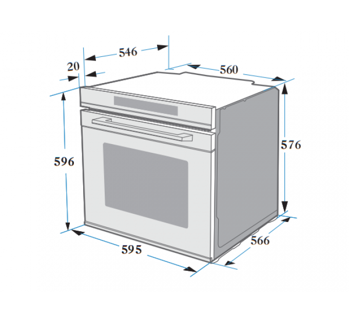 Духовой шкаф Kuppersberg HT 612 Black