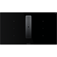 Варочная панель Kuppersbusch KMI 9350.0 SR Silver Chrome индукционная с вытяжкой