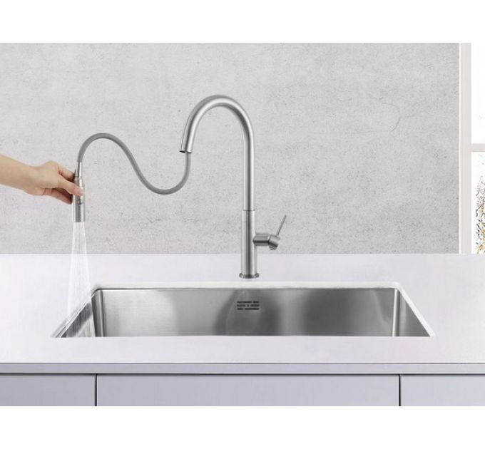 Смеситель Longran Techno LM2183 Steel