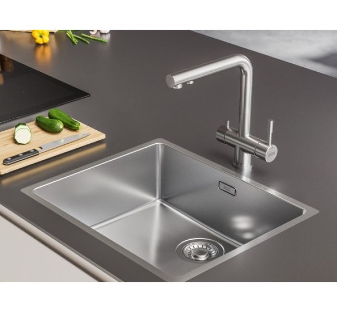 Смеситель Franke Atlas Clear Water, нерж. сталь (120.0179.978)
