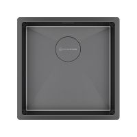 Мойка Kuchenstern KRAFT 45 вороненая сталь