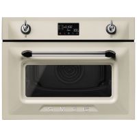 Духовой шкаф SMEG SO4902M1P компактный с СВЧ