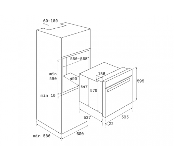 Духовой шкаф TEKA HCB 6525 (111020029)