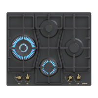 Варочная панель Gorenje GW6D42CLB газовая