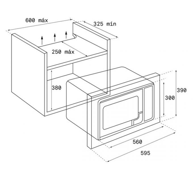 СВЧ-печь Teka ML 8200 BIS WHITE (112060002)