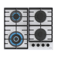Варочная панель Gorenje GTW642SYW газовая